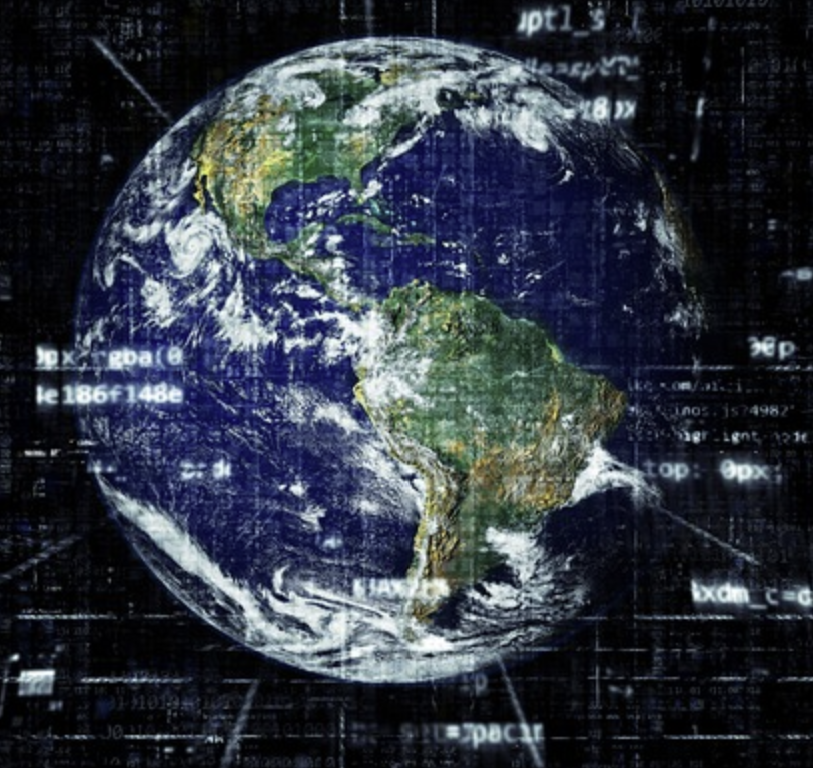 Earth, Internet, Globalization image