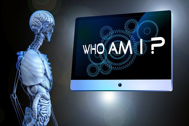 Machine asking Who Am I?